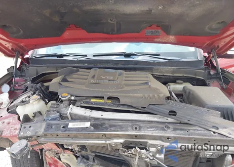 2018 Nissan Titan Sv из США, поврежденный, VIN 1N6AA1E53JN536342